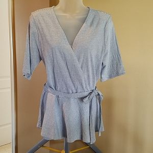 LOFT wrap top
